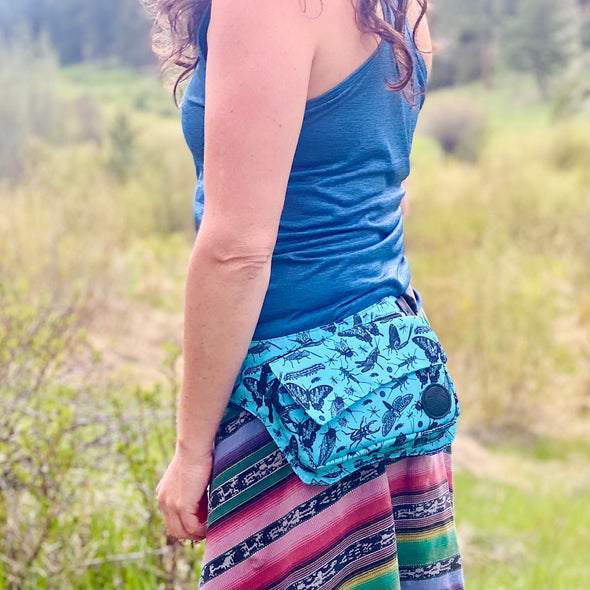 Bugs Not Drugs Hip Bag