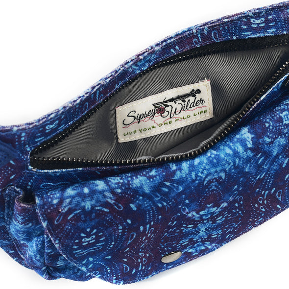 Indigo Rain Lux Hip Pouch