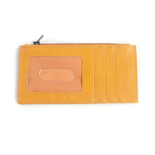 Mustard Yellow Slim Card Wallet