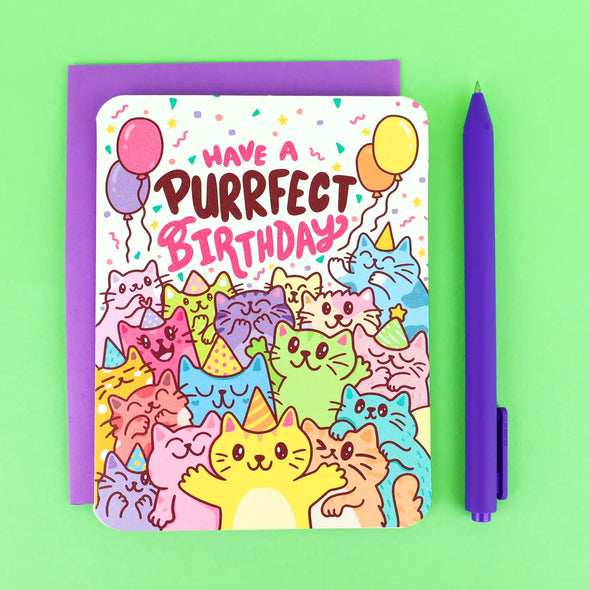 Have a Purrrfect Birthday Card