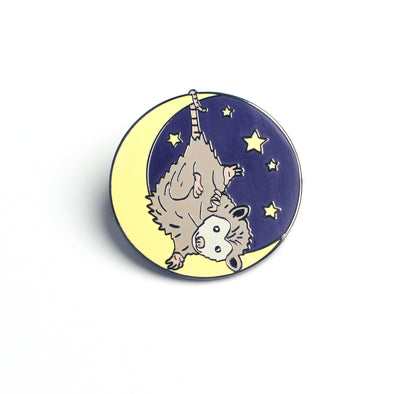 Baby Opossum Enamel Pin