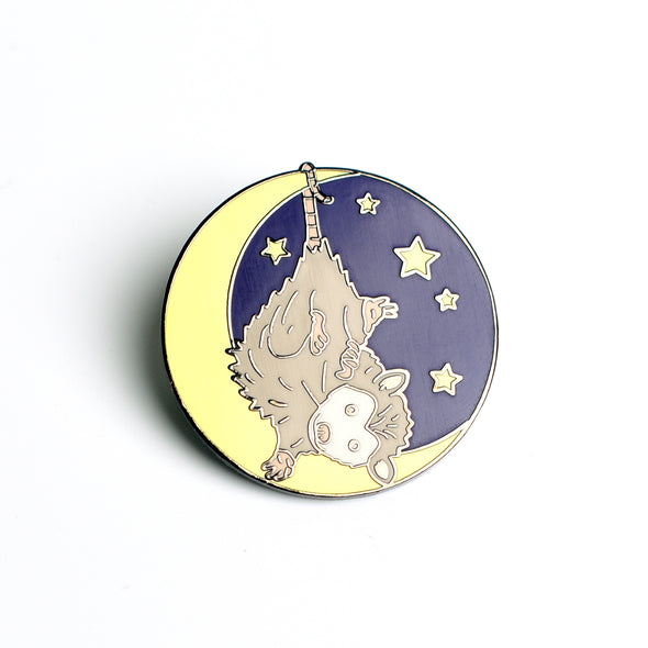 Baby Opossum Enamel Pin