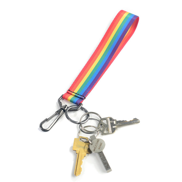 Rainbow Wristlet/Key Fob
