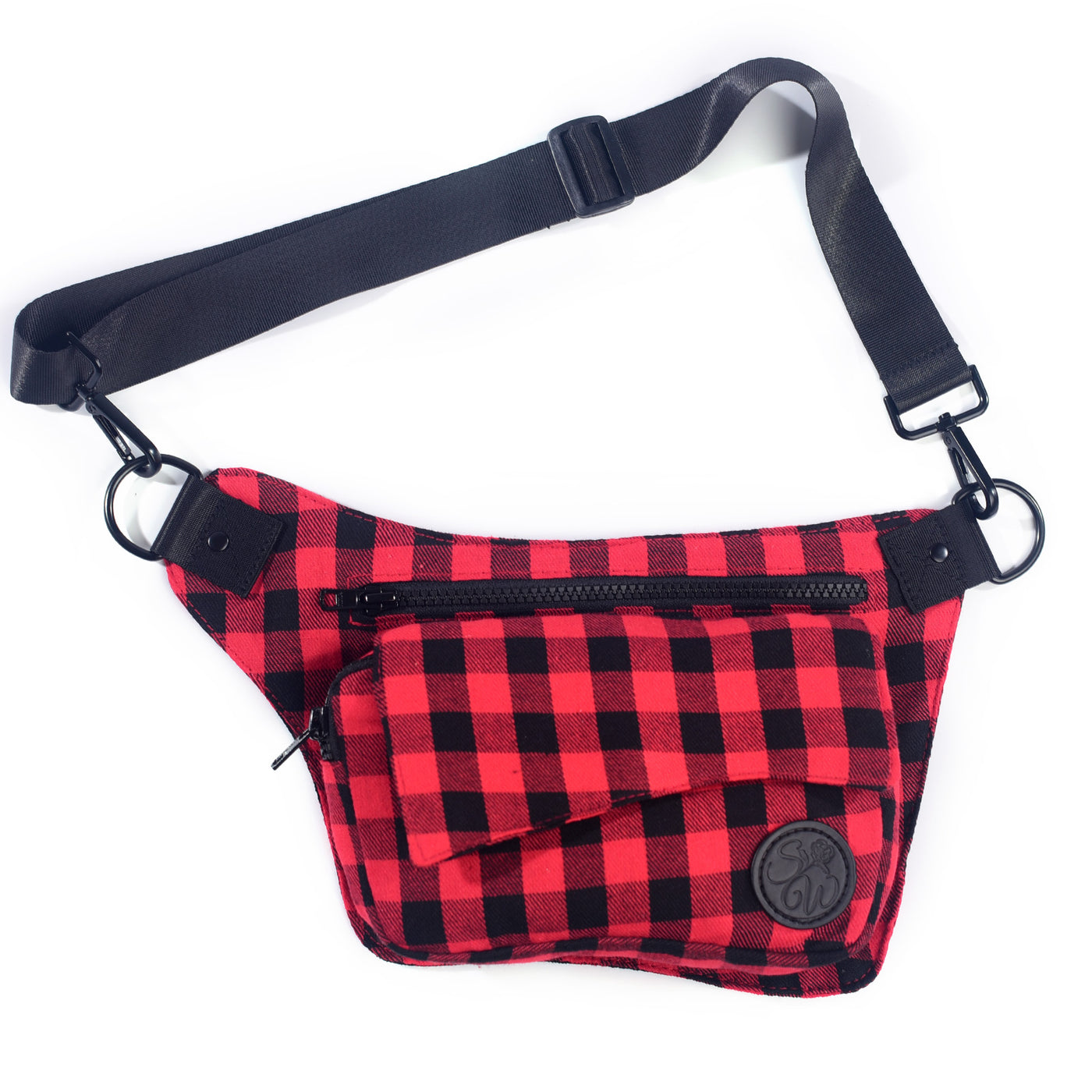 Color Block Plaid Crossbody Chest Bag/fanny Pack, Fashionable And  Versatile, Suitable For Women On The Go Shopping
