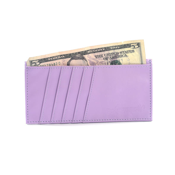 Lavender Slim Card Wallet