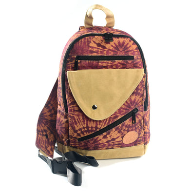 Sunburst Tie-Dye Sling Backpack