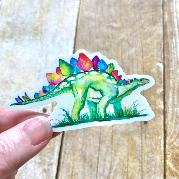 Stegosaurus Vinyl Sticker