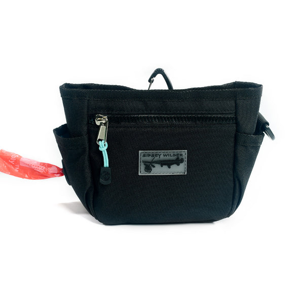 Midnight Black Tail-Along Pouch 2.0
