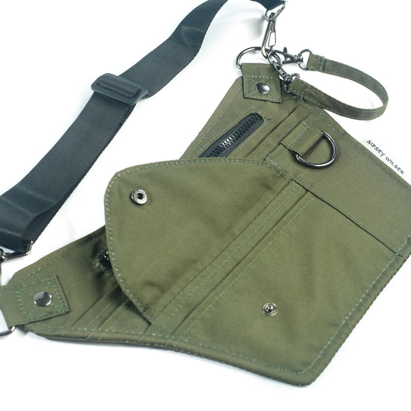 Forest Green Tech Hip Bag