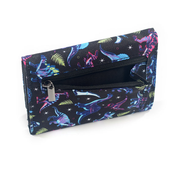 Cosmic Dinos Trifold Wallet
