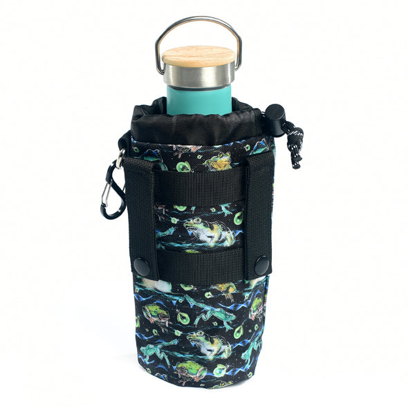 Spring Serenade (Frogs) Water Bottle Holder