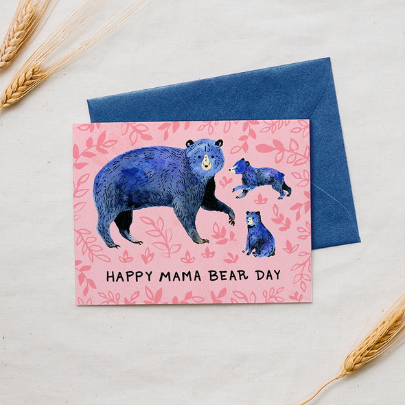 Happy Mama Bear Day Card