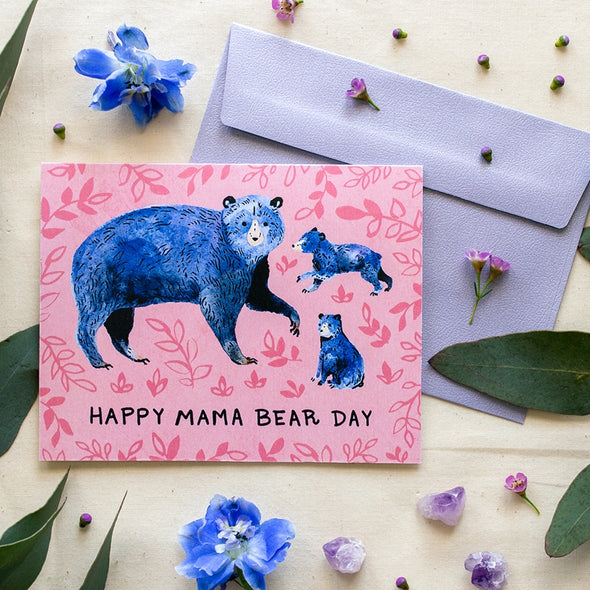 Happy Mama Bear Day Card