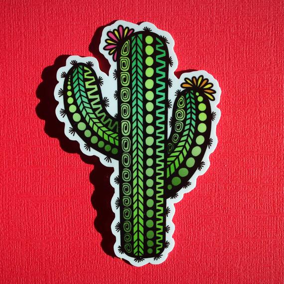 Cactus Vinyl Sticker